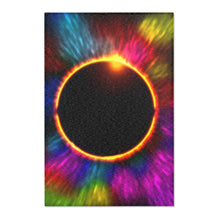 Load image into Gallery viewer, Solar Eclipse w/colors - Area Rugs