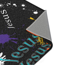 Load image into Gallery viewer, Jesus w/Paint splatters - Area Rugs