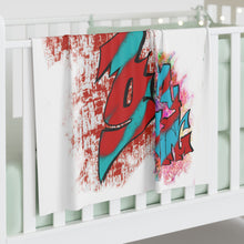 Load image into Gallery viewer, Jesus My King Graffiti (Baby Swaddle Blanket)