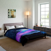 Load image into Gallery viewer, Wormhole & Galaxy on Earth - Comforter