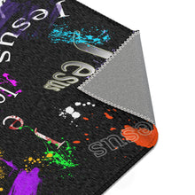 Load image into Gallery viewer, Jesus w/Paint splatters - Area Rugs