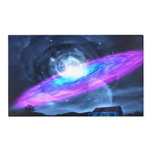 Load image into Gallery viewer, Worm hole & galaxy - Area Rugs