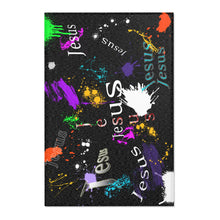 Load image into Gallery viewer, Jesus w/Paint splatters - Area Rugs