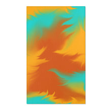 Load image into Gallery viewer, Turquoise & Golden Yellow - Area Rugs