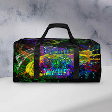 Load image into Gallery viewer, I See Evidence Black - Duffle bag