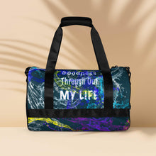 Load image into Gallery viewer, I See Evidence British Green - All-over print gym bag