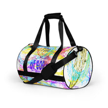 Load image into Gallery viewer, I see Evidence White - All-over print gym bag