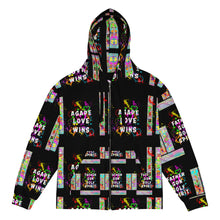 Load image into Gallery viewer, Agape Love Wins - Unisex Zip Hoodie (Sizes Run Small)