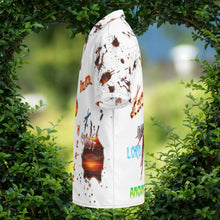 Load image into Gallery viewer, Jesus My Savior, Lord, Master (White) - Unisex Button Up Short-Sleeve Shirt (Sizes Run Small)