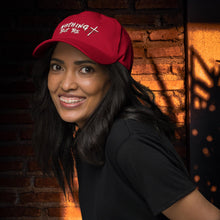 Load image into Gallery viewer, Nothing but the Blood w/white Cross - Dad hat YUPOONG 6245CM