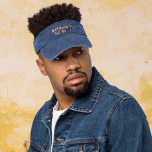 Load image into Gallery viewer, Nothing but the Blood - Denim visor