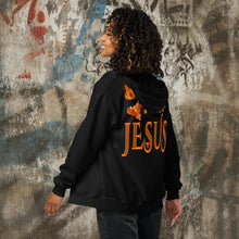 Load image into Gallery viewer, My Heart Burns - Unisex heavy blend zip hoodie (GILDAN 18600)