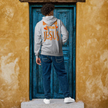 Load image into Gallery viewer, My Heart Burns 4-Jesus - Unisex heavy blend zip hoodie (GILDAN 18600