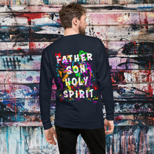 Load image into Gallery viewer, Agape Love Wins Father, Son & Holy Spirit - Unisex Premium Sweatshirt