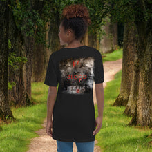 Load image into Gallery viewer, You're Forgiven By the Blood of Jesus - Unisex Short Sleeve V-Neck T-Shirt