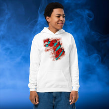 Load image into Gallery viewer, Jesus My King - Youth heavy blend hoodie Gildan 18500B
