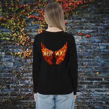 Load image into Gallery viewer, Protected By God Always - Youth long sleeve tee BELLA + CANVAS 3501Y