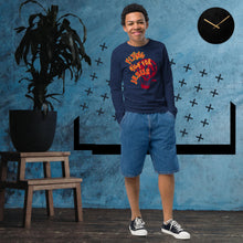 Load image into Gallery viewer, Flying High for Jesus - Youth long sleeve tee BELLA + CANVAS 3501Y