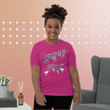 Load image into Gallery viewer, JESUS said You Are Mine Isa. 43:1 NLT - Youth Short Sleeve T-Shirt Bella + Canvas 3001Y