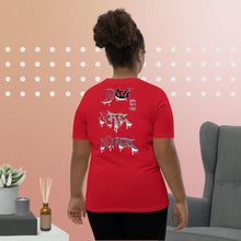 Load image into Gallery viewer, JESUS said You Are Mine Isa. 43:1 NLT - Youth Short Sleeve T-Shirt Bella + Canvas 3001Y