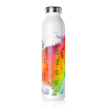 Load image into Gallery viewer, JESUS JESUS FEATHER (Slim Water Bottle)