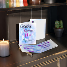 Load image into Gallery viewer, God's Give His Angle's - Greeting cards (8, 16, and 24 pcs)