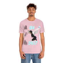 Load image into Gallery viewer, No Weapon ISA. 54:17 Blue Glowing Words (Unisex Jersey Short Sleeve Tee)