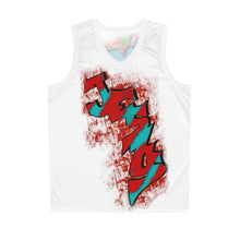 Load image into Gallery viewer, Jesus My King - White (Basketball Jersey)