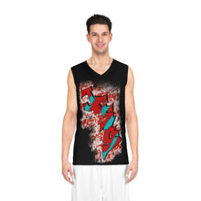 Load image into Gallery viewer, Jesus My King Graffiti -Black (Basketball Jersey)