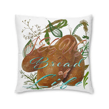 Load image into Gallery viewer, JESUS Bread of Life (Tufted Floor Pillow, Square)