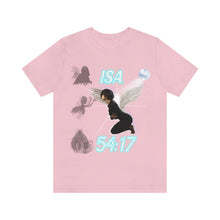 Load image into Gallery viewer, No Weapon ISA. 54:17 Blue Glowing Words (Unisex Jersey Short Sleeve Tee)