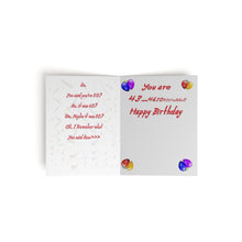 Load image into Gallery viewer, Happy Birthday To You Anyone - Greeting cards (8, 16, and 24 pcs)