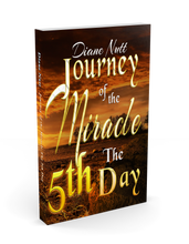 Load image into Gallery viewer, Book Cover Design (Journey of the Miracle The 5th Day - Book Contents Not For Sale) (Contact doveminrc@gmail.com for written book)