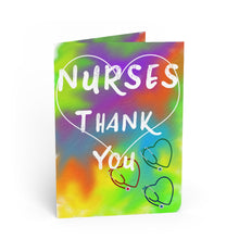 Load image into Gallery viewer, Nurses - Thank You (Folded Greeting Cards)