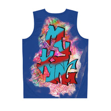 Load image into Gallery viewer, Jesus My King - Blue (Basketball Jersey)