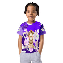 Load image into Gallery viewer, King's Kid AOP - (Kids crew neck t-shirt