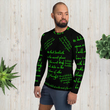 Load image into Gallery viewer, Ps. 91: 1-16 - Men's Rash Guard