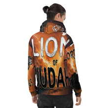 Load image into Gallery viewer, Jesus Lion of Judah AOP - (Unisex Hoodie) (Sizes Run Small)