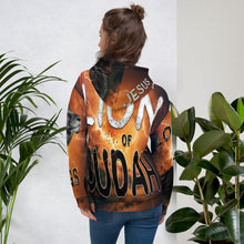 Load image into Gallery viewer, Jesus Lion of Judah AOP - (Unisex Hoodie) (Sizes Run Small)
