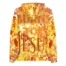 Load image into Gallery viewer, My Heart Burns For Jesus AOP - (Unisex Hoodie) (Sizes Run Small)