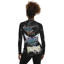 Load image into Gallery viewer, Worship the Lord in the Beauty of Holiness AOP - Women's Rash Guard