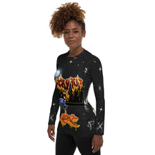 Load image into Gallery viewer, Worship the Lord in the Beauty of Holiness AOP - Women's Rash Guard