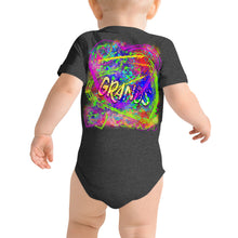Load image into Gallery viewer, I Love My Grands Graffiti - Baby short sleeve one piece
