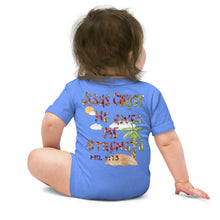 Load image into Gallery viewer, I Can Do All Things Philip 4:13 - Baby short sleeve one piece