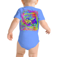 Load image into Gallery viewer, I Love My Grands Graffiti - Baby short sleeve one piece