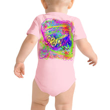 Load image into Gallery viewer, I Love My Grands Graffiti - Baby short sleeve one piece