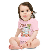 Load image into Gallery viewer, I Can Do All Things Philip 4:13 - Baby short sleeve one piece