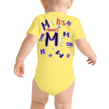 Load image into Gallery viewer, MOM - It's About Me ONLY Me - Baby short sleeve one piece