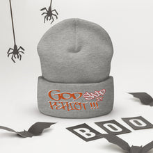 Load image into Gallery viewer, GOD Said It PERIODT!!! - Cuffed Beanie