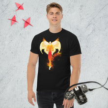 Load image into Gallery viewer, Ps. 91:11 Angle Fire Orange - Men's classic tee